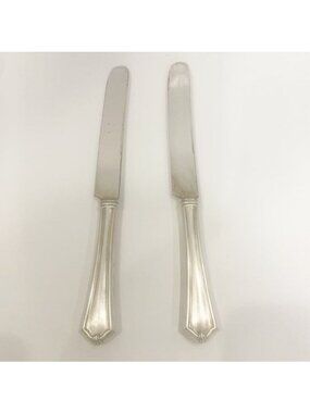 Community Reliant Silver Vintage Butter Knives Set Of 2 Elegant Flatware